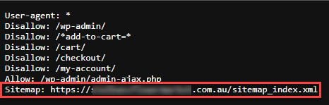 Cách tìm sitemaps của một website bằng cách xem file robots.txt