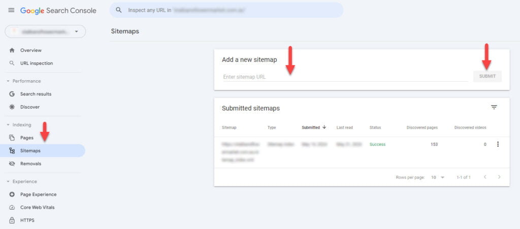 Cách khai báo sitemaps lên Google Search Console