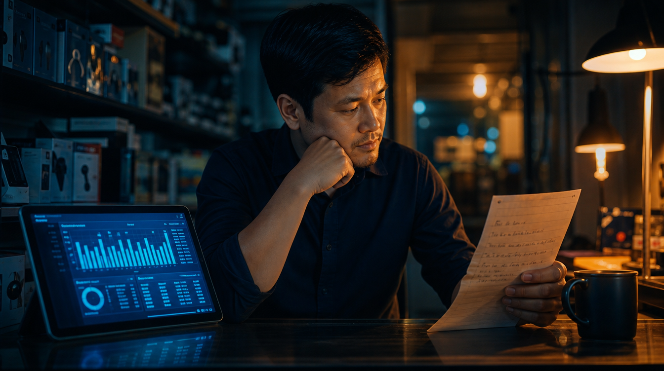 Kant Và Cách Tôi Hiểu Lại Marketing 2 Chủ doanh nghiệp SME Việt Nam đứng giữa dữ liệu dashboard và insight từ nhân viên bán hàng