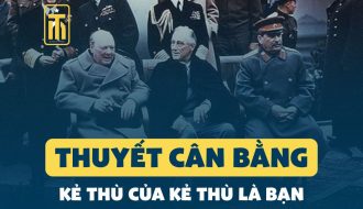 Thuyết Cân Bằng - Balance Theory - Kẻ thù của kẻ thù là bạn